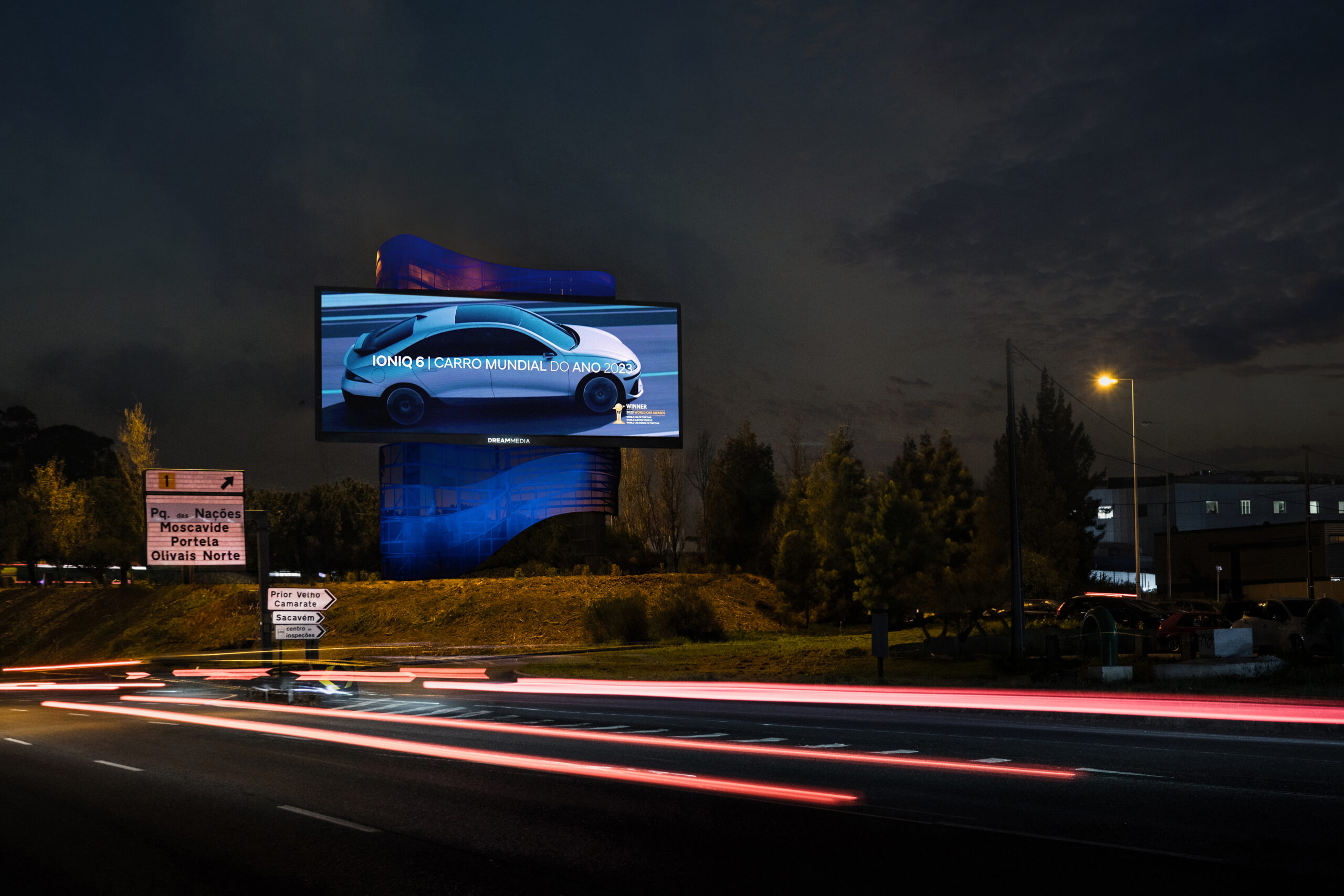 葡萄牙最大户外LED显示屏